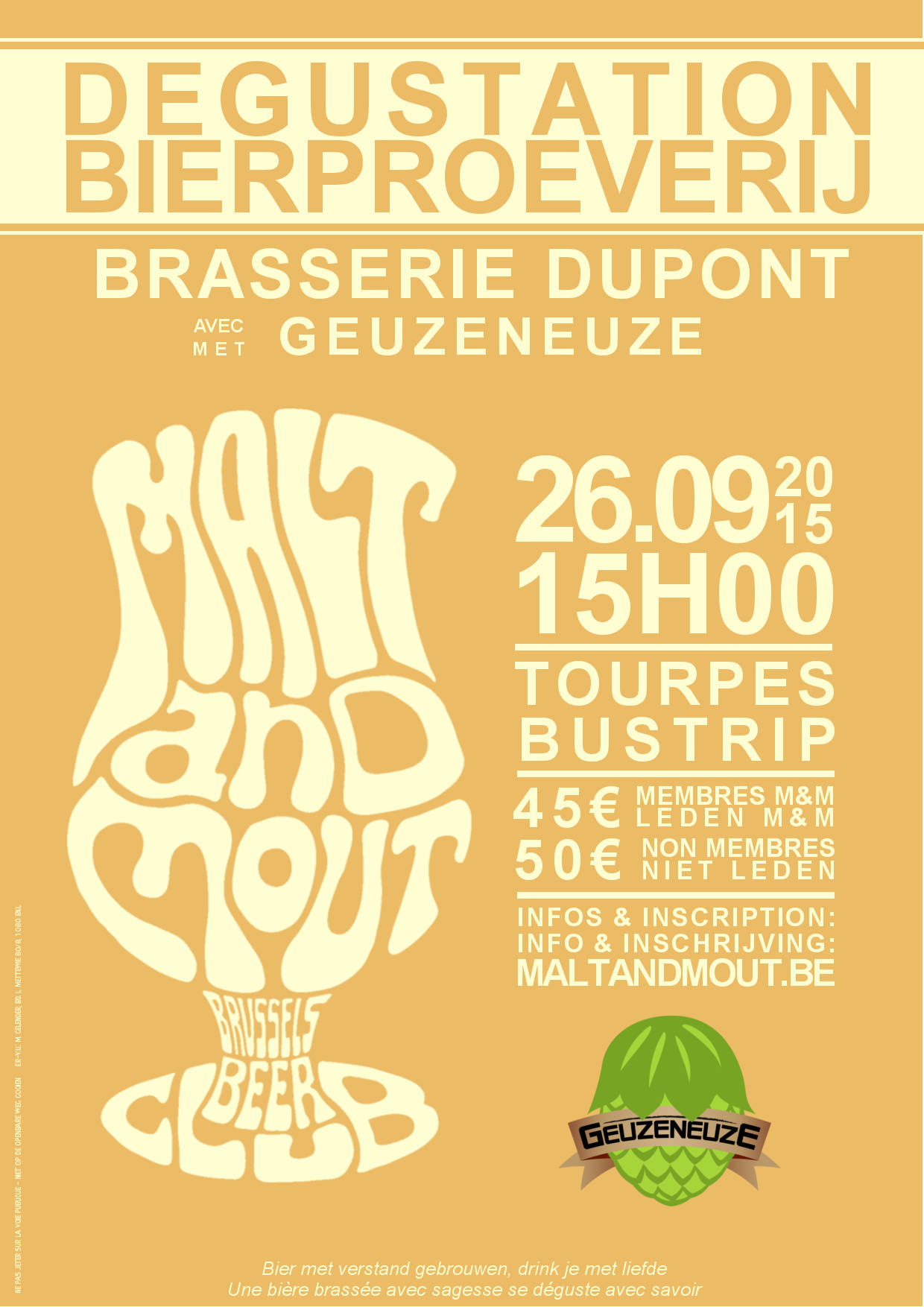 Uitstap naar Brasserie Dupont