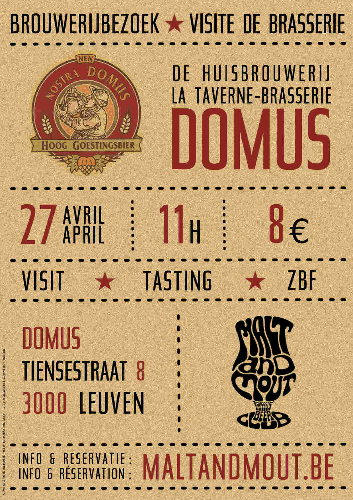 Visite de la Domus Brouwerij
